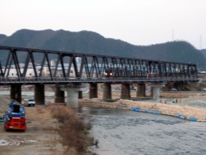 新第３加古川橋梁１０３系１番列車
