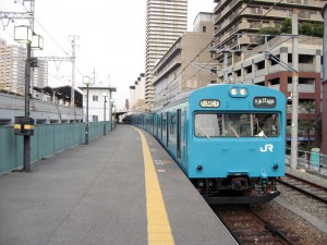 和田岬線スカイブルー103系6連