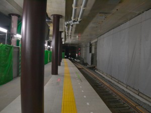 阪神三宮3番線東端部