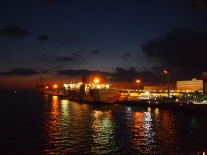 南港の夜景