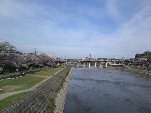 美嚢川と粟生線電車