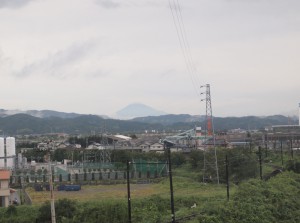 富士山と大井川鉄道線