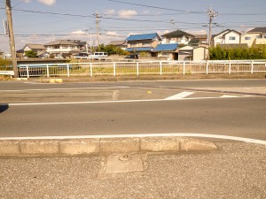 東田本線線路の終端