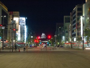 ライトアップ姫路城